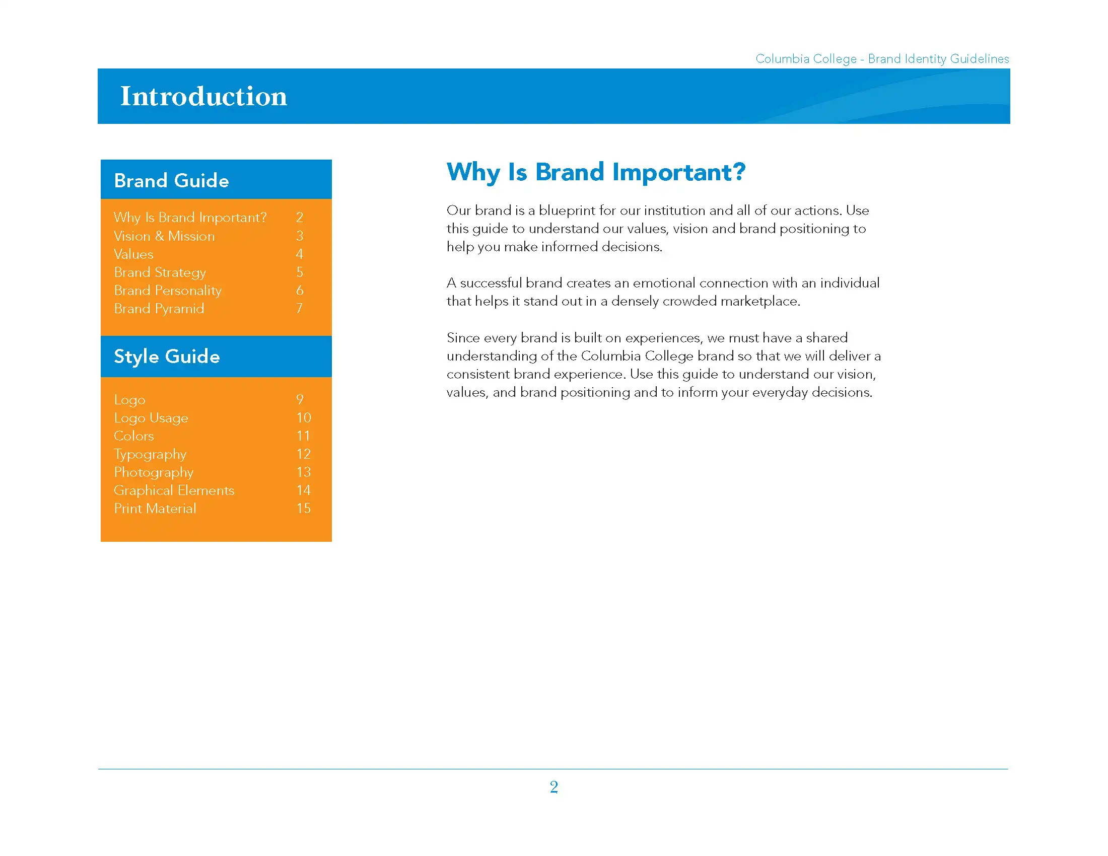 Columbia College Brand Guide (2 of 4)